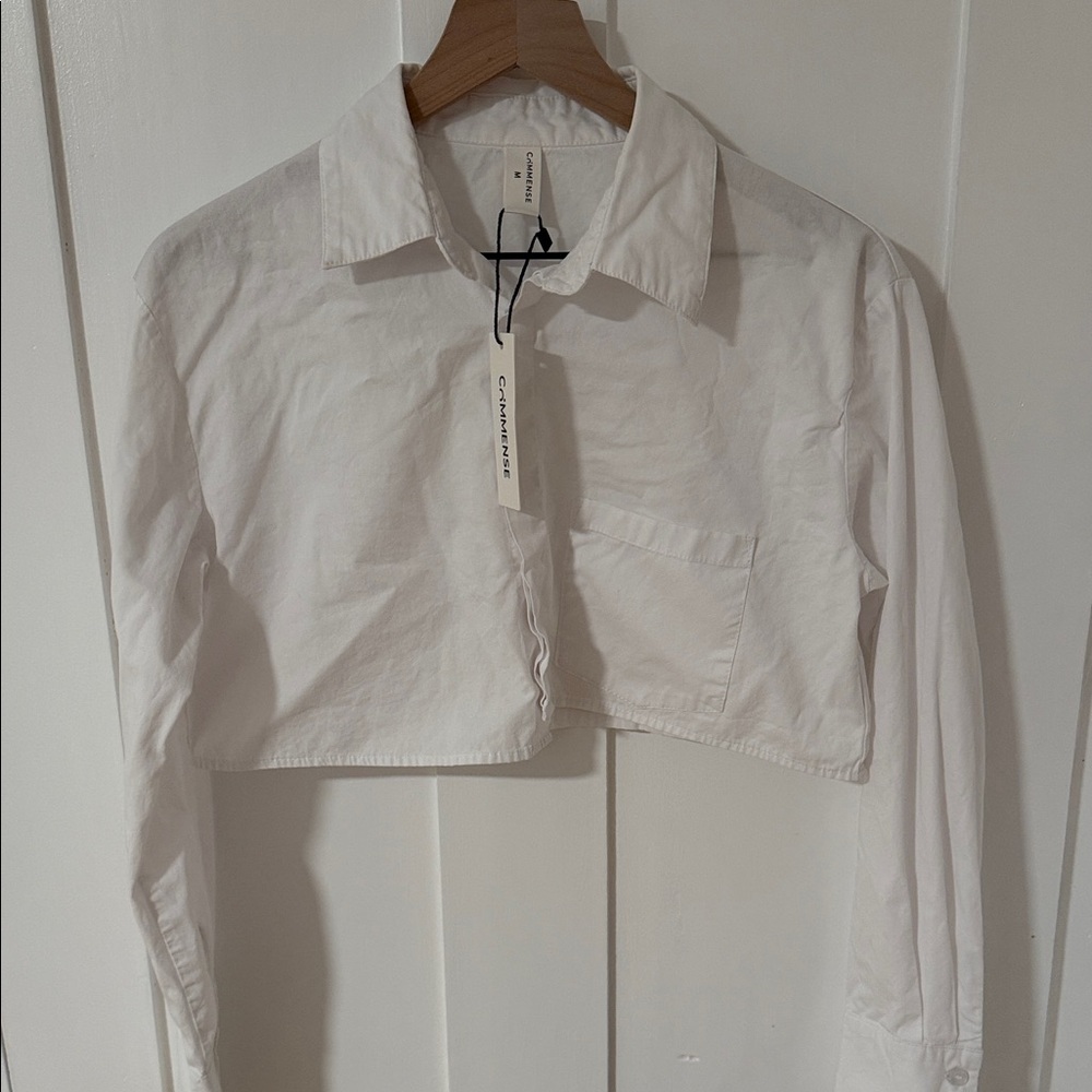 Commense Classic White Collared Shirt - Picture 3 of 3